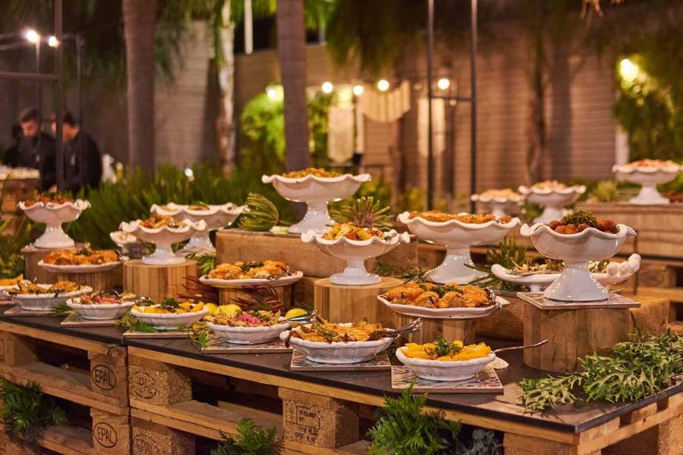 buffet di matrimonio